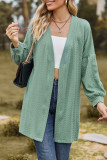 Casual Simplicity Solid V Neck Outerwear