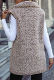 Casual Solid Make Old Buttons Turndown Collar Tops
