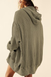 Casual Plaid Pocket Hooded Collar Outerwear