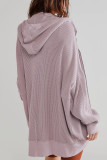 Casual Plaid Pocket Hooded Collar Outerwear