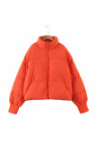 Casual Solid Pocket Zipper Mandarin Collar Outerwear