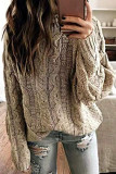 Casual Simplicity Solid Patchwork O Neck Tops