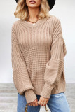 Casual Simplicity Solid Patchwork O Neck Tops