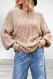 Casual Simplicity Solid Patchwork O Neck Tops