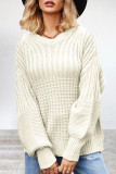 Casual Simplicity Solid Patchwork O Neck Tops