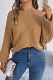 Sexy Simplicity Solid Oblique Collar Tops