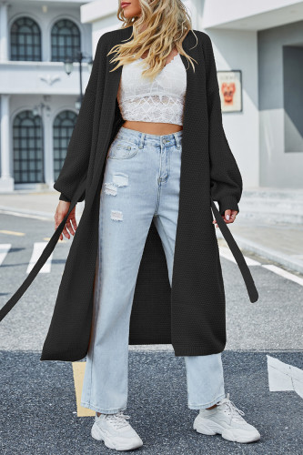 Casual Street Solid Frenulum Cardigan Collar Outerwear