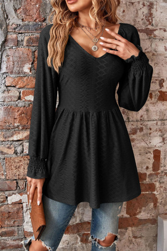 Sweet Simplicity Solid V Neck Tops