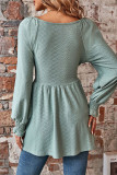 Sweet Simplicity Solid V Neck Tops