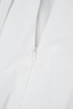 Casual Simplicity Solid Type A Solid Color Bottoms