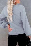 Casual Solid Patchwork V Neck Tops