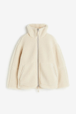 Casual Solid Zipper Mandarin Collar Outerwear