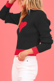 Sweet Solid Weave Half A Turtleneck Tops