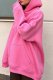 Casual Street Solid Pocket Hooded Collar Tops