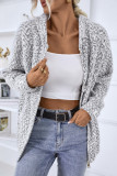 Casual Simplicity Solid Zipper Hooded Collar Tops