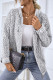 Casual Simplicity Solid Zipper Hooded Collar Tops