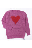 Casual Geometric Patchwork O Neck Tops