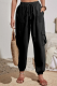 Casual Solid Pocket High Waist Solid Color Bottoms