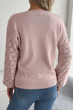 Daily Simplicity Solid Buttons V Neck Tops