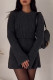 Street Simplicity Solid Make Old Weave O Neck A Line Dresses