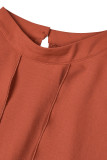 Casual Solid Patchwork Half A Turtleneck Tops