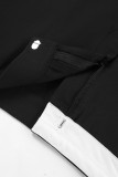 Elegant Solid Slit Regular High Waist Solid Color Bottoms