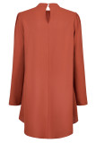 Casual Solid Patchwork Half A Turtleneck Tops