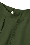 Casual Solid Patchwork Half A Turtleneck Tops