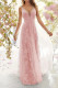 Sexy Formal Solid Lace V Neck Evening Dress Dresses