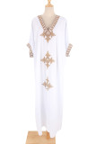 Casual Vacation Solid Embroidered Contrast Swimwears Cover Up