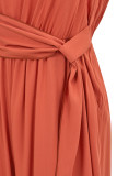 Sexy Solid Bandage Pocket Strapless Loose Jumpsuits