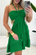 Sexy Solid Backless Halter Sleeveless Dress Dresses
