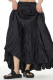 Elegant Solid Fold Loose High Waist Type A Solid Color Bottoms