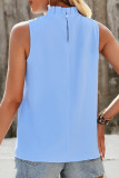 Sweet Elegant Solid Fold Half A Turtleneck Tops