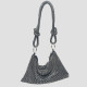 Celebrities Elegant Solid Sequined Rhinestone Bags