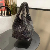 Celebrities Elegant Solid Chains Sequined Rhinestone Bags