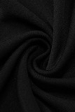 Elegant Formal Solid Feathers Oblique Collar Evening Dress Dresses