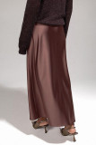 Celebrities Elegant Solid High Waist Solid Color Bottoms
