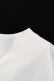 Casual Simplicity Solid Buckle Flounce V Neck Long Sleeve Two Pieces