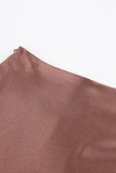 Celebrities Elegant Solid High Waist Solid Color Bottoms