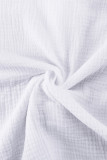 Sweet Cute Solid Buttons Peter Pan Collar Tops