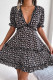 Casual Flounce V Neck A Line Dresses