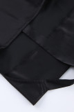 Sexy Formal Solid Backless V Neck Evening Dress Dresses