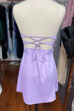 Sweet Solid With Bow Strapless Princess Dresses