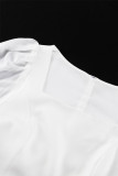 Celebrities Elegant Solid Frenulum Square Collar A Line Dresses