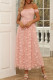 Elegant Solid Jacquard Zipper Off the Shoulder A Line Dresses