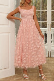 Elegant Solid Jacquard Zipper Off the Shoulder A Line Dresses