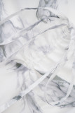 Sweet Elegant Floral Flounce Square Collar A Line Dresses