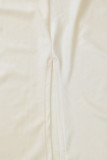 Sexy Simplicity Solid Asymmetrical Oblique Collar Two Pieces
