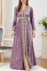 Bohemian Elegant Solid Embroidered V Neck A Line Dresses